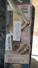 Larson Quickfit Storm Door Handle Set Polished Brass 20297807 Open. Price: $29.95.