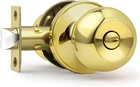 Probrico 1 Pack Bedroom Door Knobs Polished Brass Handles, Interior New. Price: $36.99.