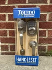 Toledo Electronic Door Handleset With Keypad Satin Nickel V160E Co/ca US15 New. Price: $80.00.