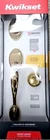 Kwikset Handleset Chelsea X Juno Kknob Lifetime Brass Smartkey Front Entry New. Price: $54.84.