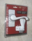 Larson Storm Door Lever Georgian Style Handle Interior Latch White CH3010301 New. Price: $29.95.