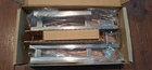 Baldwin / Pella Plazo Satin Nickel Contemporary Sliding Door Xo Handle Set New. Price: $275.00.