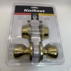 Kwikset Tylo Keyed Entry Double Cylinder Deadbolt Combo Polished Brass 96950-163 New. Price: $16.99.
