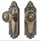 Ceymio Antique Brass Dummy Knobs For French Doors, Vintage. Price: $60.00.