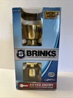 Brinks Exterior Keyed Entry Door Knob Lockset 2701-105 Ideal For Mobile Home Open. Price: $19.87.