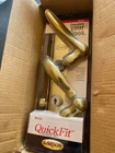 Larson 20297807 Quickfit Door Handleset, Metal, Brass (new). Price: $54.87.