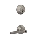 Straight Lever With Round Trim Keyed Entry Door Handle Single Cylinder De... New. Price: $49.58.