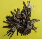 Vintage Keys Antique Retro Total Of 73 Yale Ilco Taylor Abus Star Used. Price: $16.66.