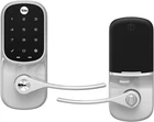 Yale Assure Lock Smart Wi-fi Lever With Touchscreen Keypad Satin Nickel New. Price: $188.95.