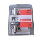 Reliabilt Dallas Satin Nickel Reversible Keyed Entry Door Handle Easy Install New. Price: $24.99.