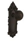 Nostalgic Victorian Plate Knob Passage Hall Closet - Oil Rubbed Bronze 705057 Open. Price: $22.03.