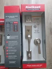 Kwikset Signature Front Entry Door Lock Smartkey Square Handleset Satin Ni.. New. Price: $68.88.