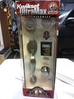 Kwikset Utra Max Chelsea Hancock 800CE-15, Cp Bbpkg Satin Nickel, Solid Brass Open. Price: $60.00.