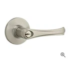 Kwikset Grapevine Single Cylinder Keyed Entry Door Lever With Round Rose Open. Price: $18.00.