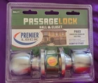 Premier Lock PA02 Stainless Steel Passage Door Knob Hall Closet US32D New. Price: $16.99.