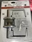 Universal Hardware Commercial Keyed Entry Door Lever Satin Chrome UH40049 New. Price: $22.00.