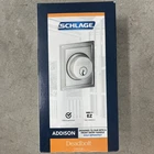 Schlage Addison Satin Nickel Deadbolt Door Lock B60N 619 New. Price: $18.71.