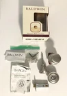Baldwin 95405.150.PASS Hall & Closet Classic Round Knob Satin Nickel Finish Open. Price: $45.95.