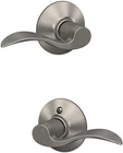 Schlage F10 Accent Door Lever, Hall & Closet Passage Lock Open. Price: $20.99.