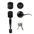Front Door Handleset With Knob - Single Cylinder Interior L... New. Price: $64.92.