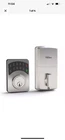Digital Deadbolt Door Lock With Electronic Keypad Satin Nickel Hyper Tough Nib New. Price: $29.00.