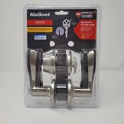 Kwikset Balboa Keyed Entry Door Lever Single Cylinder Deadbolt Satin Nickel New. Price: $29.95.