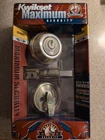 Kwikset Maximum Security Deadbolt Double Cylinder Lock New. Price: $17.99.