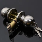 Door Knob Lever Handle Lock Set +1 Keys Home Bathroom Entrance Privacy New. Price: $14.99.