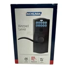 Schlage Camelot Keypad Entry Door Lock Lever Aged Bronze FE595 716 Acc Open. Price: $79.95.