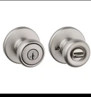 Kwikset Tylo Entry Door Knob With Lock And Key, Secure 1 Pack, Satin Nickel New. Price: $10.98.