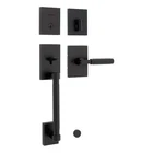 Kwikset Prava Matte Black Single Cylinder Handleset W/ Featuring Used. Price: $140.00.