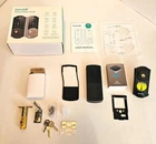 Hornbill Wi-fi Smart Door Lock Black With Ic Cards Keyless Entry Keypad Deadbolt Open. Price: $49.99.