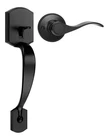 Tinewa Camelot Trim Lower Half Handleset, Matte Black Finish, Upgated Entry Door. Price: $62.89.