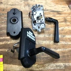Emtek E2001CRLHFB Keypad Lever Set Cimarron Flat Black Deadbolt For. Price: $84.50.