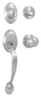 Weslock 02810-NGNFR2D Hillcrest Eh With Hudson Knob, Satin Nickel New. Price: $113.43.