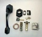 Kwikset 687BW-15-RCAL-RCS-LIP Entry Exterior Handleset Venetian Bronze Open. Price: $40.00.
