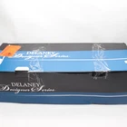 Delaney Italian Briona Single Cylinder Entrance Handleset Satin Nickel New. Price: $50.00.