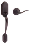 Kwikset 815ANXTNLRH, Tustin Passage Handleset, Bronze Open. Price: $55.99.