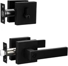 Berlin Modisch Contemporary Square Entry Lever Door Handle Single Cylinde... New. Price: $104.52.