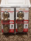 Two Sets Of Atlas Home Security Exterior Entry Pick Resistant Door Lock Same Key New. Price: $26.99.