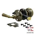 NUK3Y Storm Series Solid Brass Screen Door Latch - Antique New. Price: $37.83.