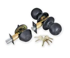 Entry Door Knob Combo Lock Set W/ Deadbolt 6 Keys Premier Black Matte Modern New. Price: $29.87.