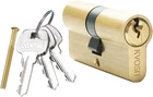 Brass Cylinder With Keys 63MM Double Open Storm Door Locks New. Price: $40.95.