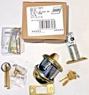 Schlage B60N 605 Single Cylinder Deadbolt Strike Bright Brass Finish 23-105 Open. Price: $48.88.