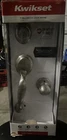 Kwikset Dakota Single Cylinder Handleset W/polo Knob Satin Nickel 96870-090 Open. Price: $49.00.