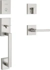 Kwikset 98180-002 San Clemente Front Door Lock Handle & Deadbolt (open Box). Price: $69.95.