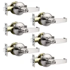 Lepushom Privacy Door Handle With Lock, Keyless Entry For Bedroom Bathroom, New. Price: $111.57.