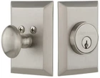 Nostalgic Warehouse Nyknyk 1CYL 238 Na New York Solid Brass - Nickel. Price: $177.75.