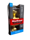 Kwikset Signature Series Pismo Satin Brass Bed/bath Square Privacy Door Knob New. Price: $27.88.