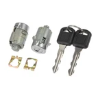 Hihaha Front Left Right Door Lock Cylinder With Keys Install Silver Tone New. Price: $20.26.
